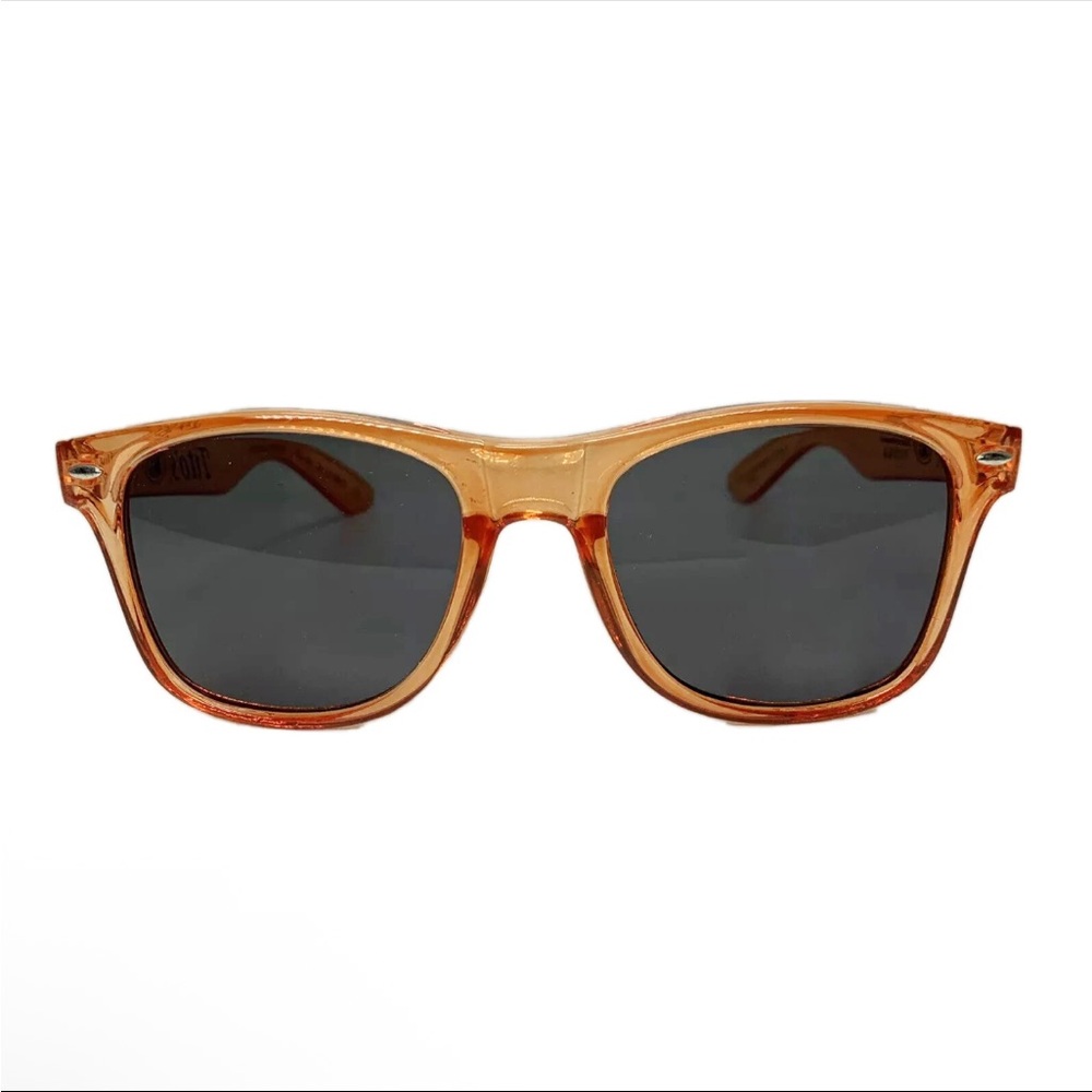 Tito's Vodka Sunglasses Wayfarer Orange. NWOT